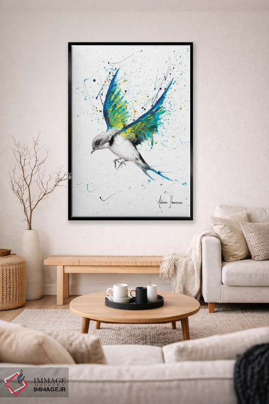 تابلو دکوراتیو درون یک دریاچه اثر اشوین هریسون - D2B