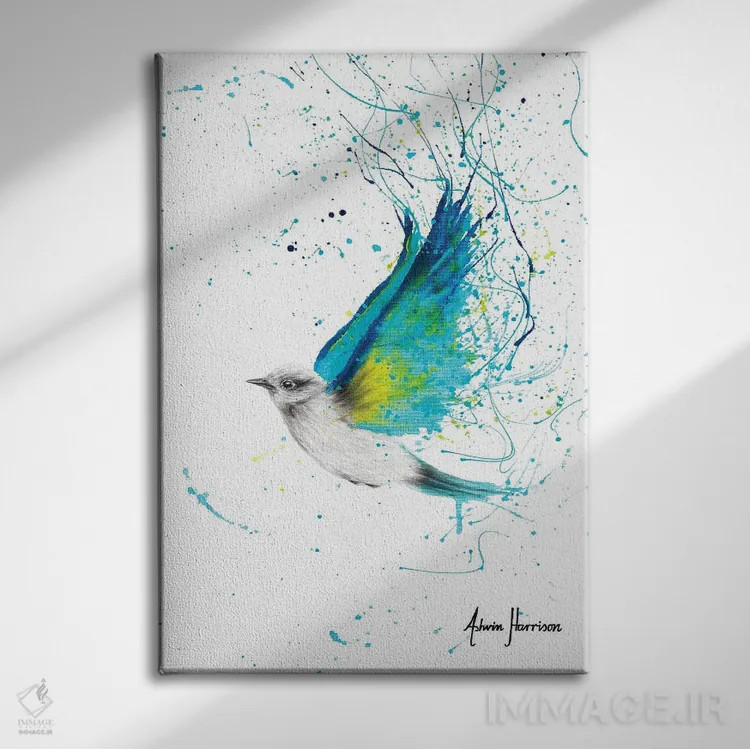 تابلو دکوراتیو فروتن اثر اشوین هریسون - نمای روبهرو روی دیوار