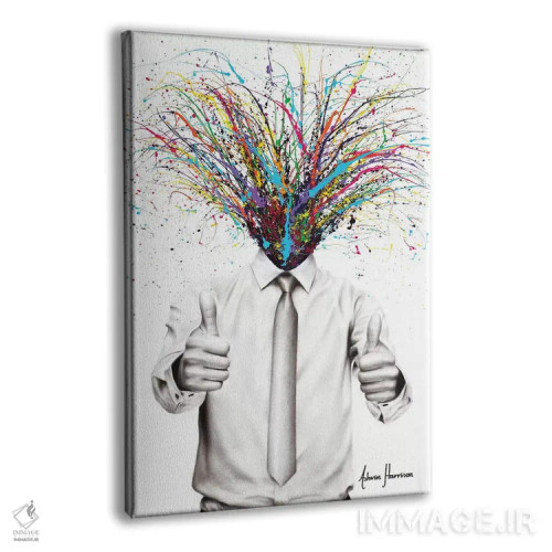 تابلو دکوراتیو آرام باش اثر اشوین هریسون - نمای پرسپکتیو محصول