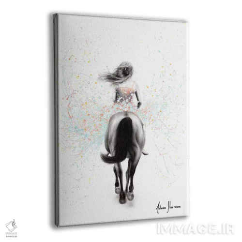 تابلو دکوراتیو یافتن راه خود اثر اشوین هریسون - نمای پرسپکتیو محصول