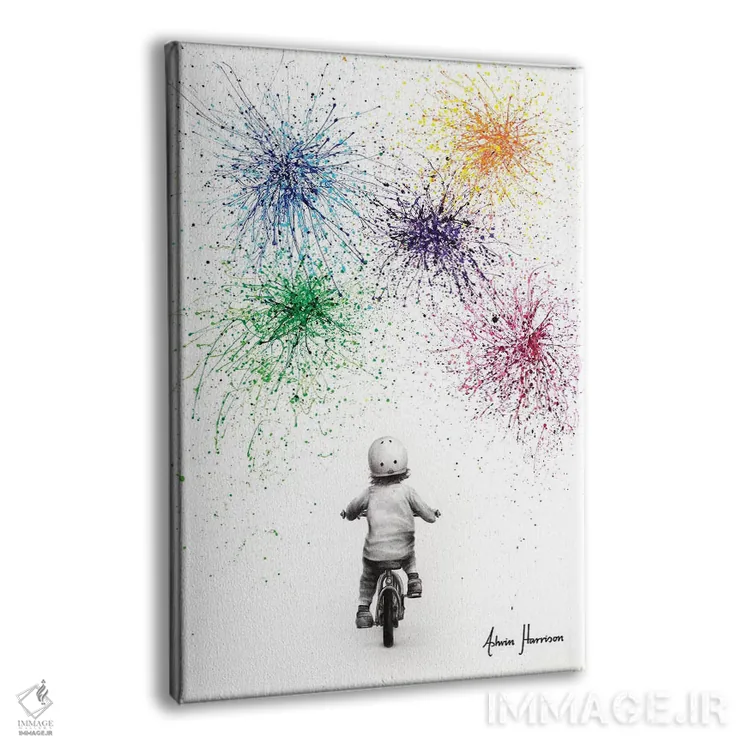 تابلو دکوراتیو آینده ای روشن تر اثر اشوین هریسون - نمای پرسپکتیو محصول