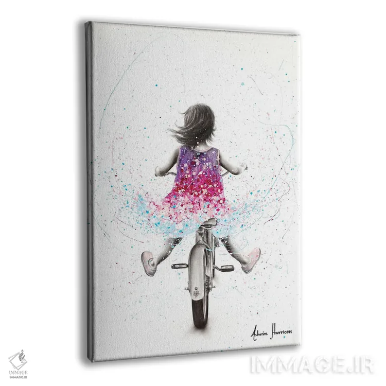تابلو دکوراتیو روزی روزگاری یک رویا اثر اشوین هریسون - نمای پرسپکتیو محصول