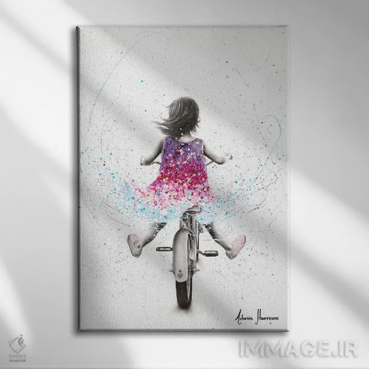 تابلو دکوراتیو روزی روزگاری یک رویا اثر اشوین هریسون - نمای روبهرو روی دیوار