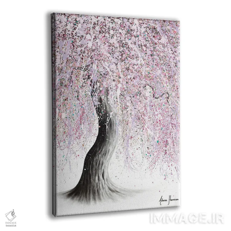 تابلو دکوراتیو درخت رقص ماه ژوئن اثر اشوین هریسون - نمای پرسپکتیو محصول