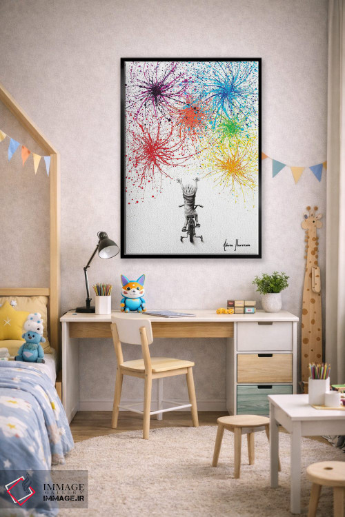 تابلو دکوراتیو جشن شوخ طبعانه اثر اشوین هریسون - D2B
