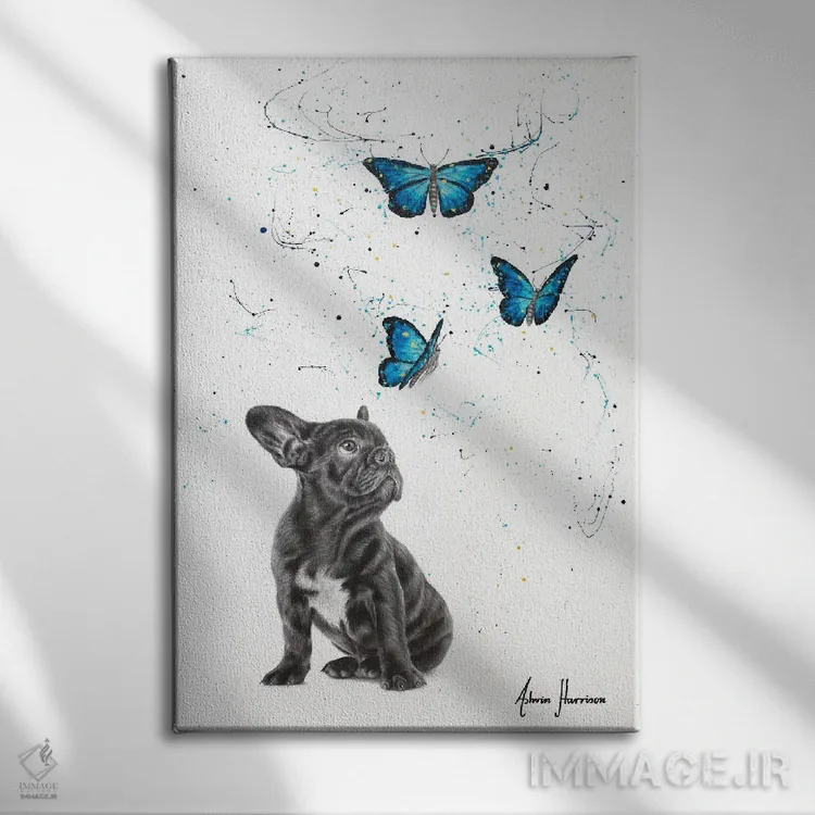 تابلو دکوراتیو خیال پردازی اثر اشوین هریسون - نمای روبهرو روی دیوار