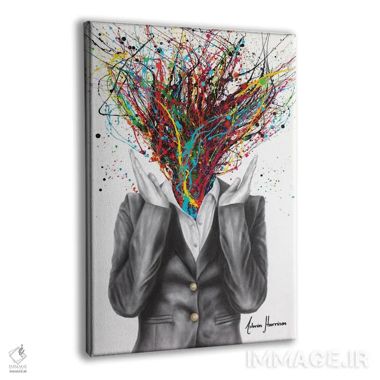 تابلو دکوراتیو دریافت همه چیز اثر اشوین هریسون - نمای پرسپکتیو محصول