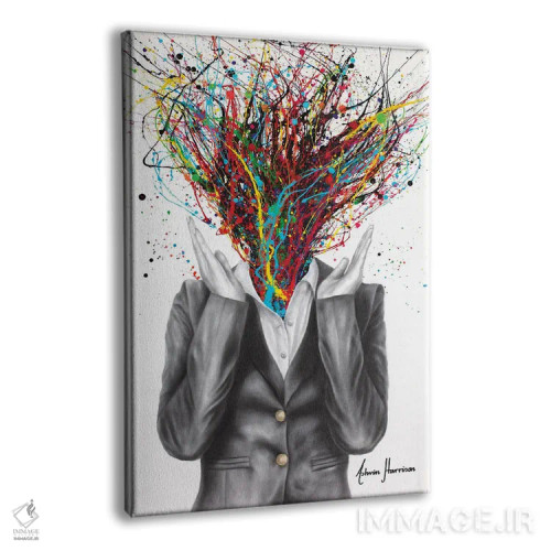 تابلو دکوراتیو دریافت همه چیز اثر اشوین هریسون - نمای پرسپکتیو محصول