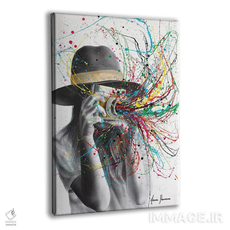 تابلو دکوراتیو عکاسی اثر اشوین هریسون - نمای پرسپکتیو محصول