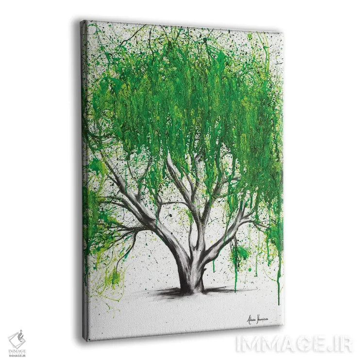 تابلو دکوراتیو دورافتاده و پنهان اثر اشوین هریسون - نمای پرسپکتیو محصول