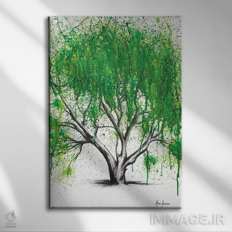 تابلو دکوراتیو دورافتاده و پنهان اثر اشوین هریسون - نمای روبهرو روی دیوار