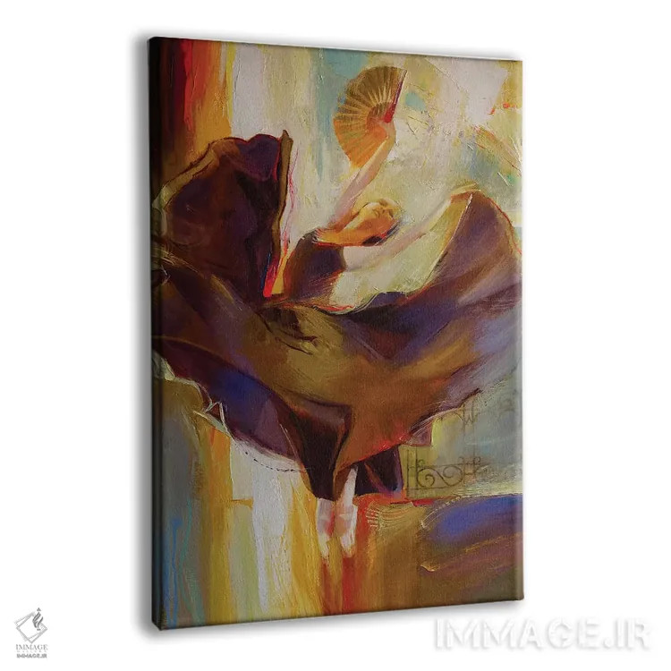 تابلو دکوراتیو باله اثر واسیل خوداکیفسکی - نمای پرسپکتیو محصول