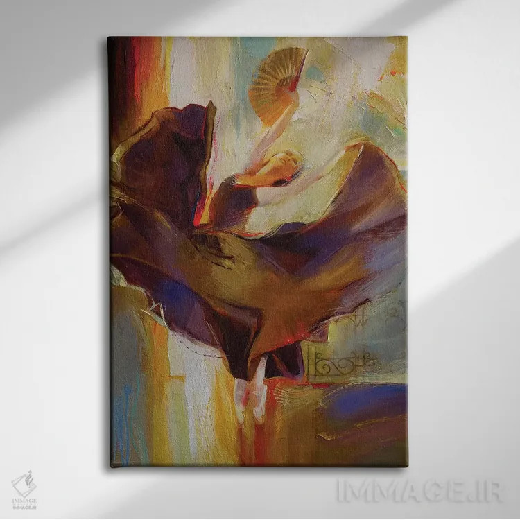 تابلو دکوراتیو باله اثر واسیل خوداکیفسکی - نمای روبهرو روی دیوار