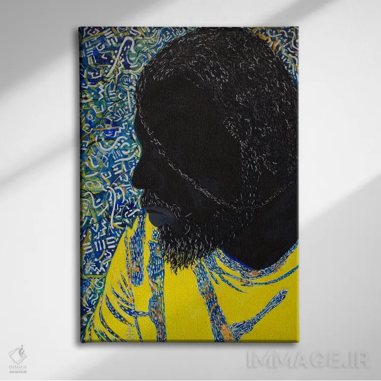 تابلو دکوراتیو خودنگاره وینسنت کیل اثر وینسنت کیل - نمای روبهرو روی دیوار