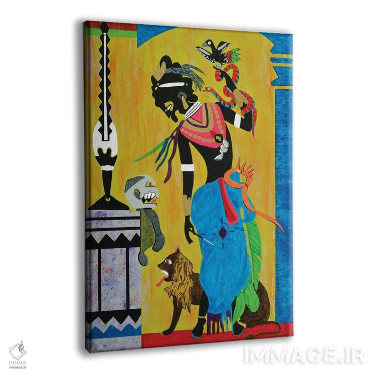 تابلو دکوراتیو سیرسه اثر وینسنت کیل - نمای پرسپکتیو محصول