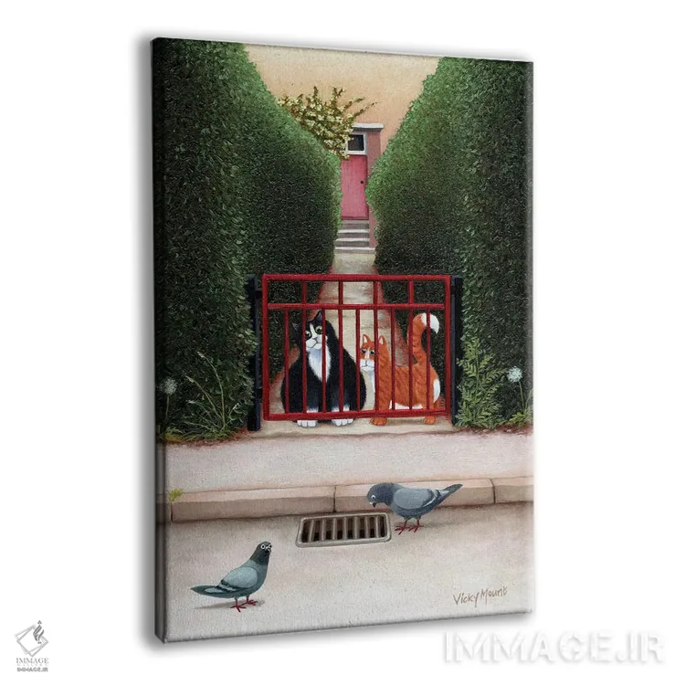 تابلو دکوراتیو دیدی از پیوته اثر ویکی مانت - نمای پرسپکتیو محصول