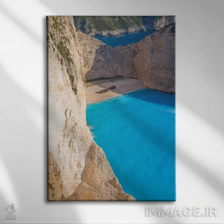 تابلو دکوراتیو زاکینتوس اثر الکساندر ونانسیو - نمای روبهرو روی دیوار