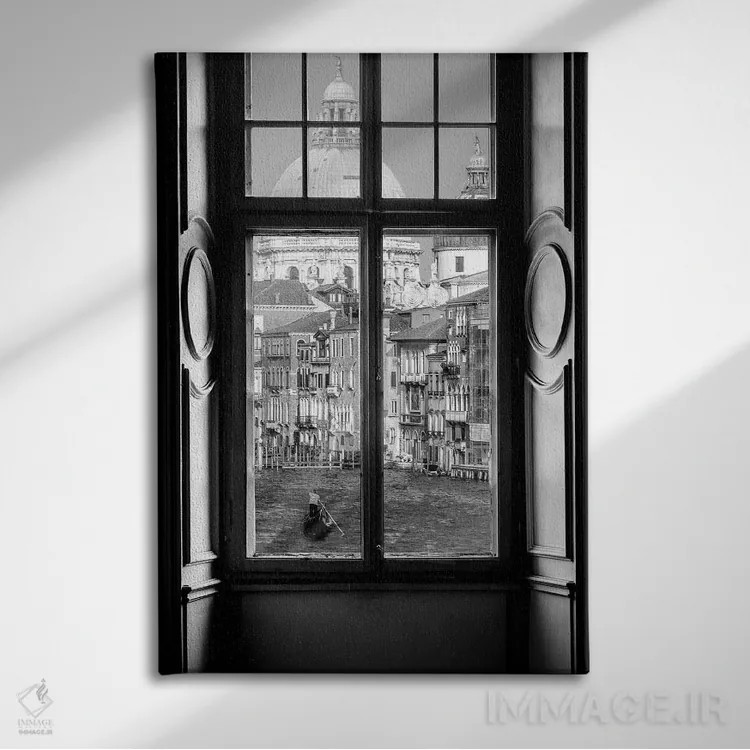 تابلو دکوراتیو ونیز اثر الکساندر ونانسیو - نمای روبهرو روی دیوار