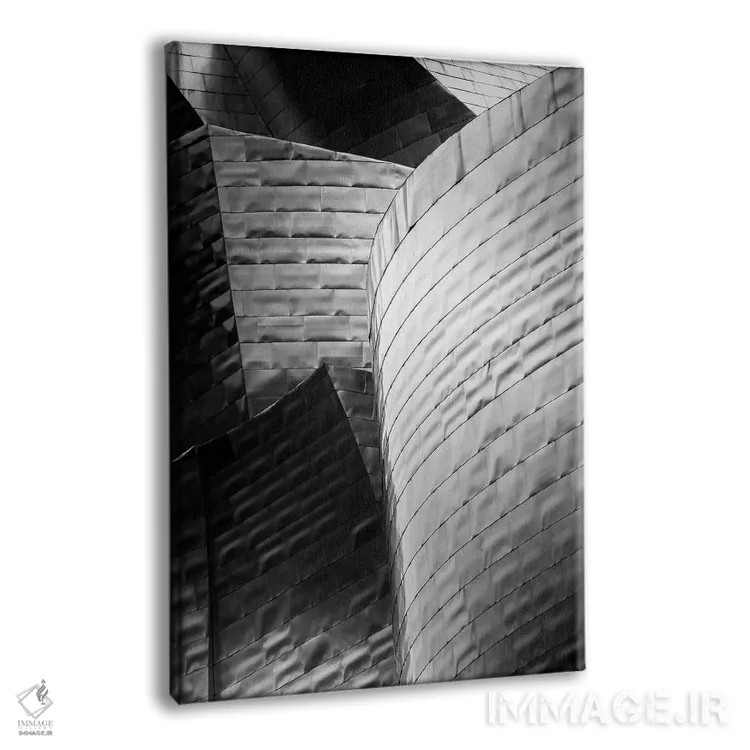 تابلو دکوراتیو موزه گوگنهایم بیلبائو I اثر الکساندر ونانسیو - نمای پرسپکتیو محصول