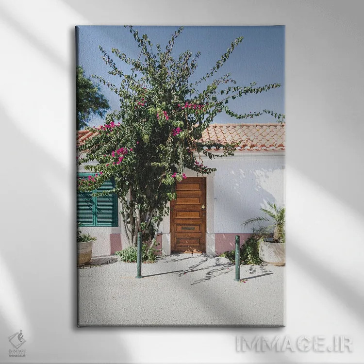 تابلو دکوراتیو خانه کشکایش پرتغال اثر الکساندر ونانسیو - نمای روبهرو روی دیوار