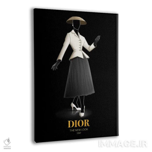 تابلو دکوراتیو Christian Dior, 1947,ظاهر نو، کریستین دیور، ۱۹۴۷ اثر الکساندر ونانسیو - نمای پرسپکتیو محصول