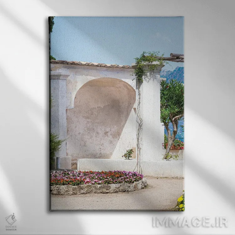 تابلو دکوراتیو Italy II,نمای ساحل آمالفی، ایتالیا II اثر الکساندر ونانسیو - نمای روبهرو روی دیوار