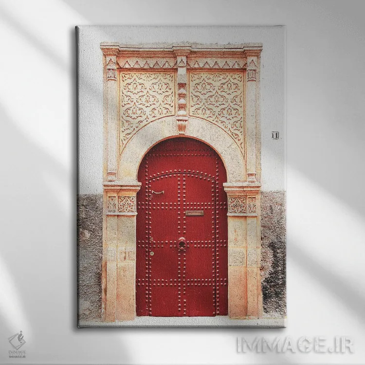 تابلو دکوراتیو مراکش اثر الکساندر ونانسیو - نمای روبهرو روی دیوار