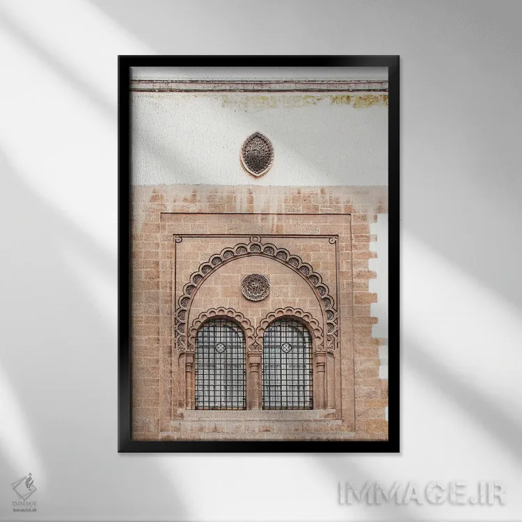 تابلو دکوراتیو مراکش اثر الکساندر ونانسیو - نمای قابدار مشکی