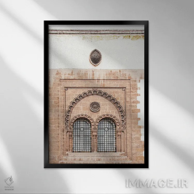 تابلو دکوراتیو مراکش اثر الکساندر ونانسیو - نمای قابدار مشکی