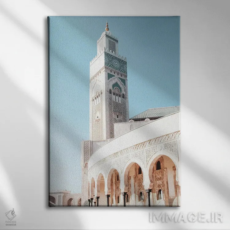 تابلو دکوراتیو مراکش اثر الکساندر ونانسیو - نمای روبهرو روی دیوار