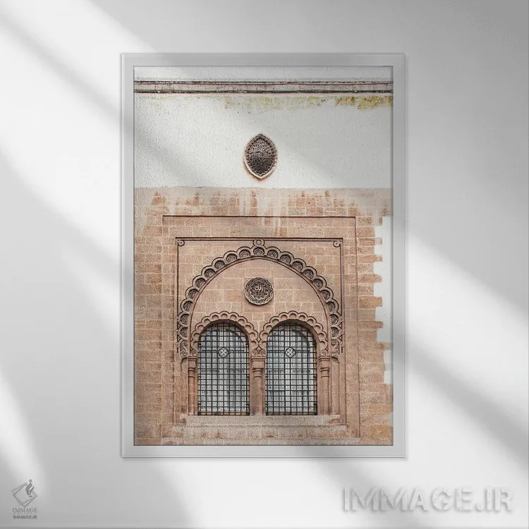 تابلو دکوراتیو مراکش اثر الکساندر ونانسیو - نمای قابدار سفید