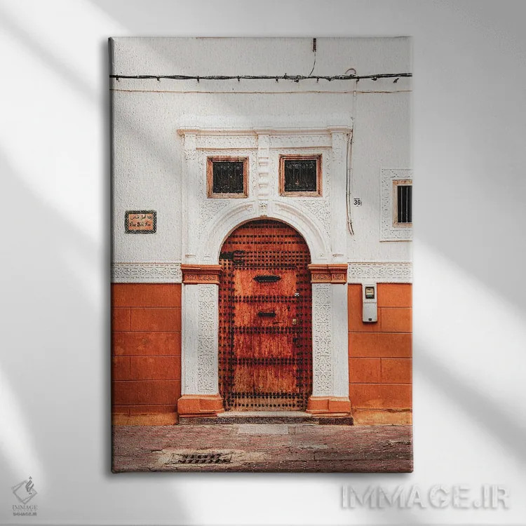 تابلو دکوراتیو مراکش اثر الکساندر ونانسیو - نمای روبهرو روی دیوار