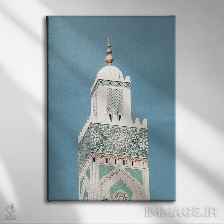تابلو دکوراتیو مراکش اثر الکساندر ونانسیو - نمای روبهرو روی دیوار