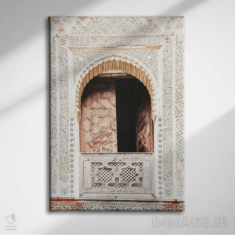 تابلو دکوراتیو مراکش اثر الکساندر ونانسیو - نمای روبهرو روی دیوار