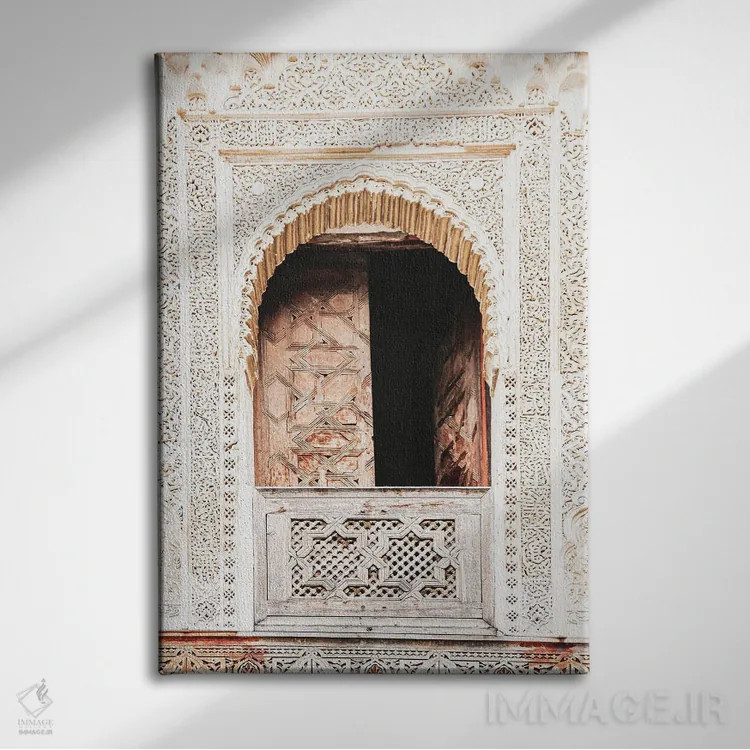 تابلو دکوراتیو مراکش اثر الکساندر ونانسیو - نمای روبهرو روی دیوار