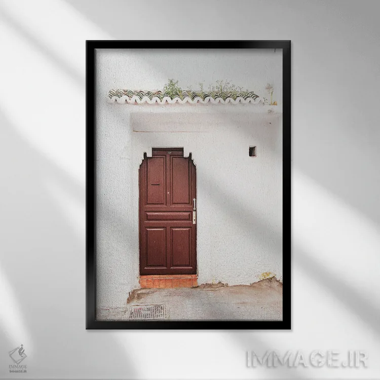تابلو دکوراتیو مراکش اثر الکساندر ونانسیو - نمای قابدار مشکی