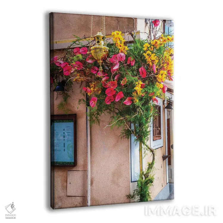 تابلو دکوراتیو Spain Flowers,گل های شهر تولدو، اسپانیا اثر الکساندر ونانسیو - نمای پرسپکتیو محصول