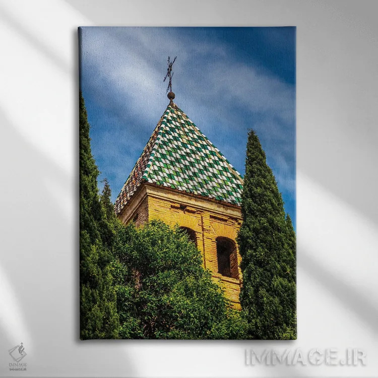 تابلو دکوراتیو Spain,شهر قدیمی تولدو، اسپانیا اثر الکساندر ونانسیو - نمای روبهرو روی دیوار