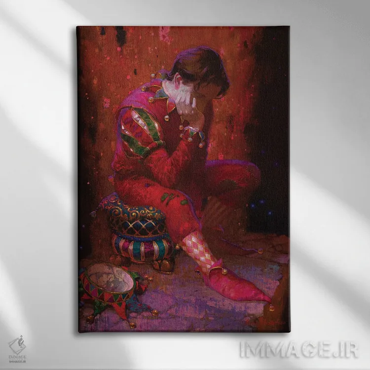 تابلو دکوراتیو پس از نمایش اثر ویکتور نیزوفتسف - نمای روبهرو روی دیوار