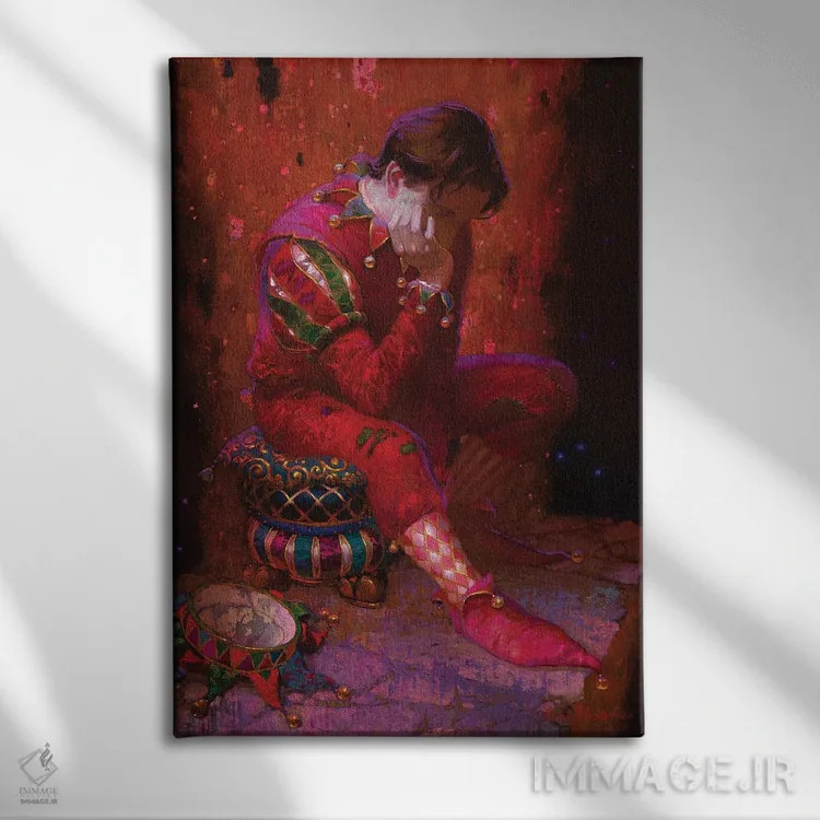 تابلو دکوراتیو پس از نمایش اثر ویکتور نیزوفتسف - نمای روبهرو روی دیوار