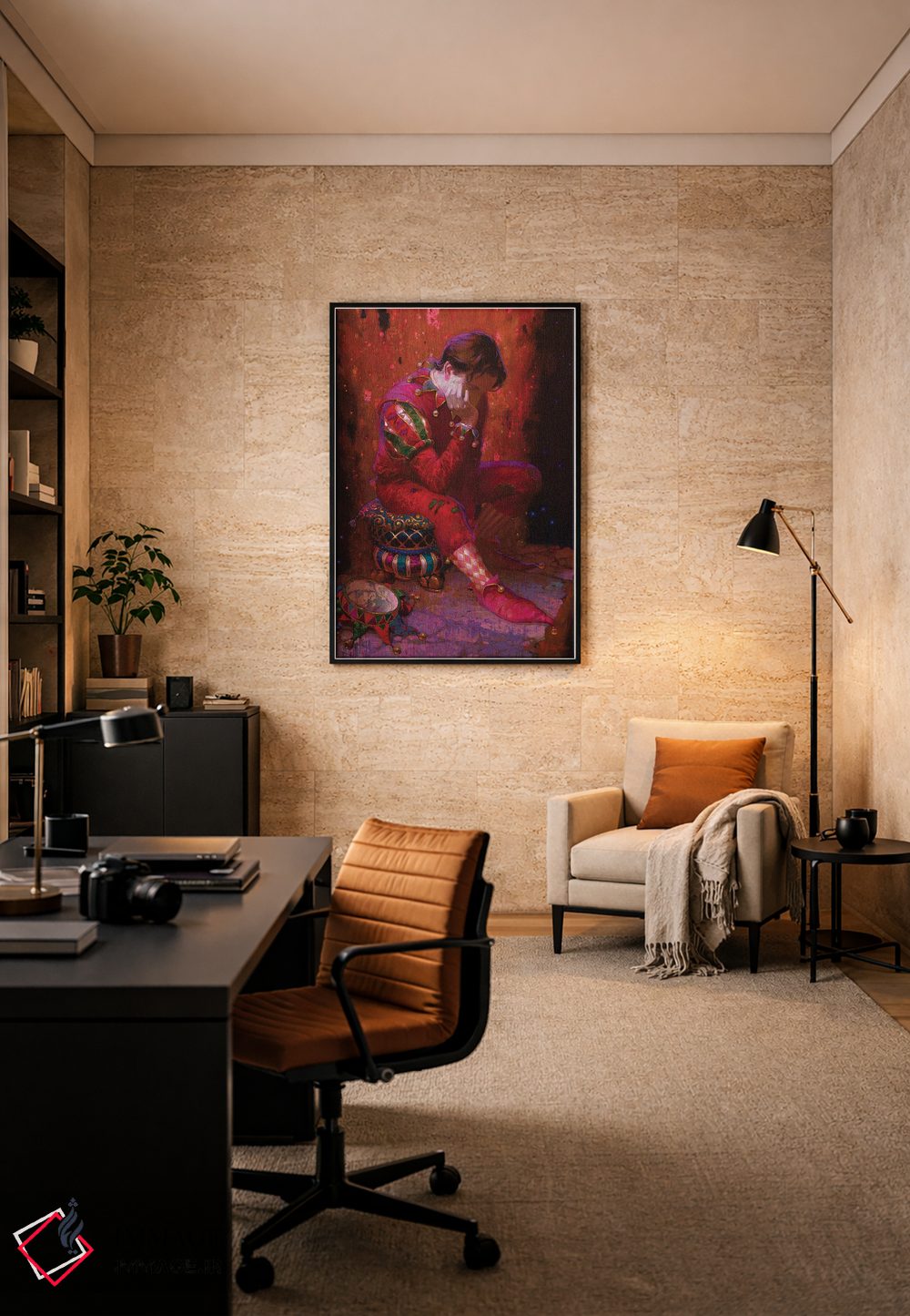 تابلو دکوراتیو پس از نمایش اثر ویکتور نیزوفتسف - D6B