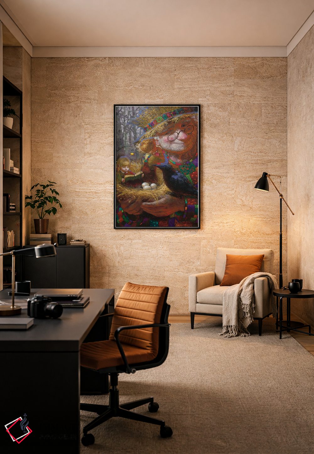 تابلو دکوراتیو راز خانوادگی اثر ویکتور نیزوفتسف - D6B