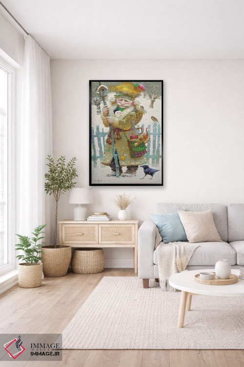 تابلو دکوراتیو گرم اثر ویکتور نیزوفتسف - D5B
