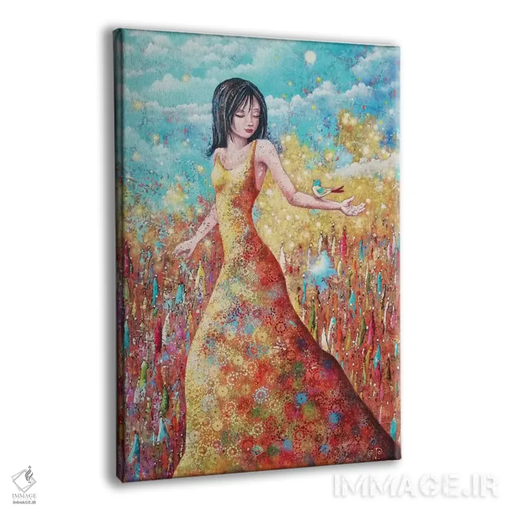 تابلو دکوراتیو ادیسه اثر ورونیک پیتور - نمای پرسپکتیو محصول