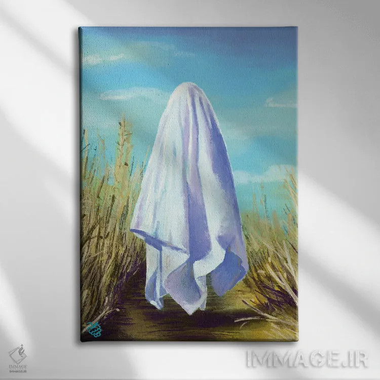 تابلو دکوراتیو روح در مزرعه اثر وری بری - نمای روبهرو روی دیوار