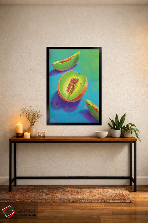 تابلو دکوراتیو خربزه ها اثر وری بری - D5B