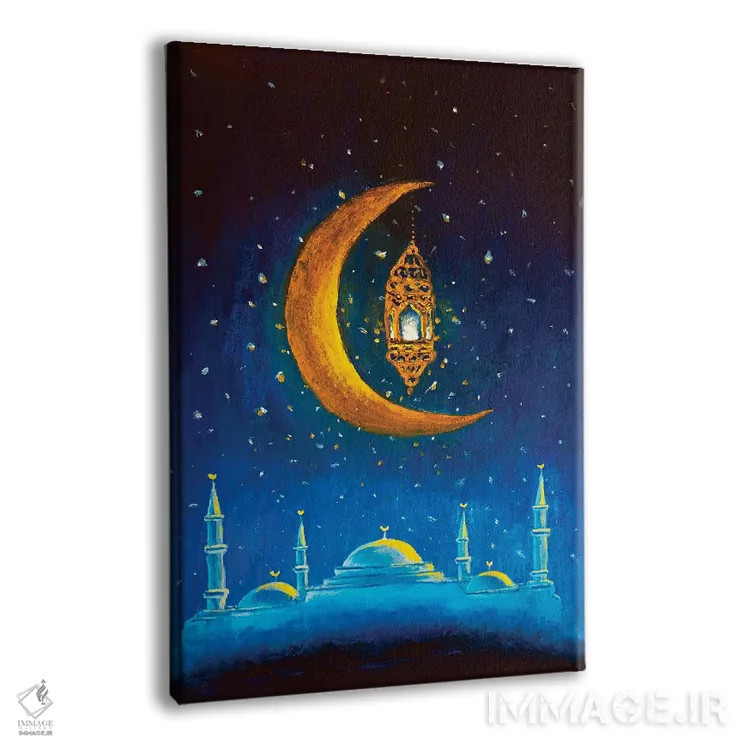 تابلو انتزاعی هنر رمضان کریم اثر والری ریباکوف - نمای پرسپکتیو محصول