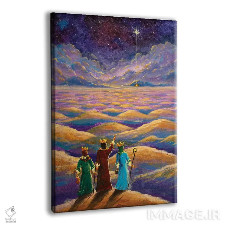 تابلو انتزاعی ظهور اثر والری ریباکوف - نمای پرسپکتیو محصول