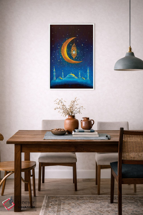 تابلو انتزاعی هنر رمضان کریم اثر والری ریباکوف - D6W