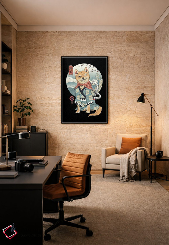 تابلو دکوراتیو شیبا اینو اثر وینسنت ترینیداد - D6B